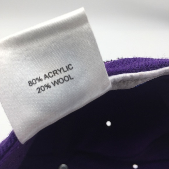 Vintage Minnesota Vikings Fitted Cap Hat Logo Athletic - Picture 6 of 7